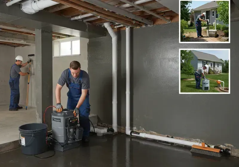 Basement Waterproofing and Flood Prevention process in Livonia, NY